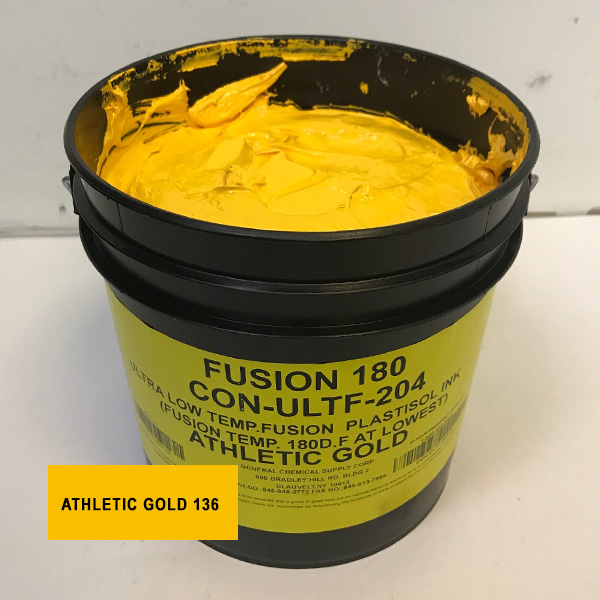 Athletic Gold 926 Nylon Jacket Plastisol Ink  Ink Supplies – Lawson Screen  & Digital Products