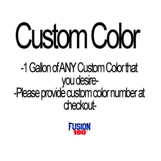 Fusion 180° Ink- Custom Color