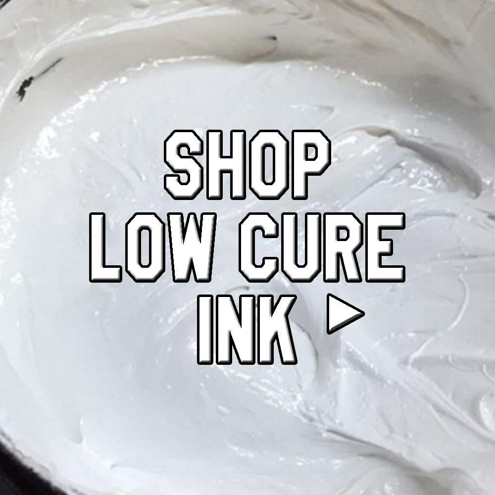 low cure ink