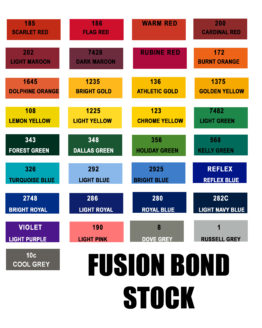 Fusion Bond Stock Colors